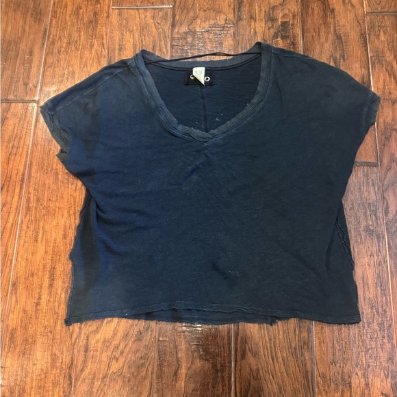 We The Free Dark Blue Short Sleeve Tee​ - Picture 3 of 5